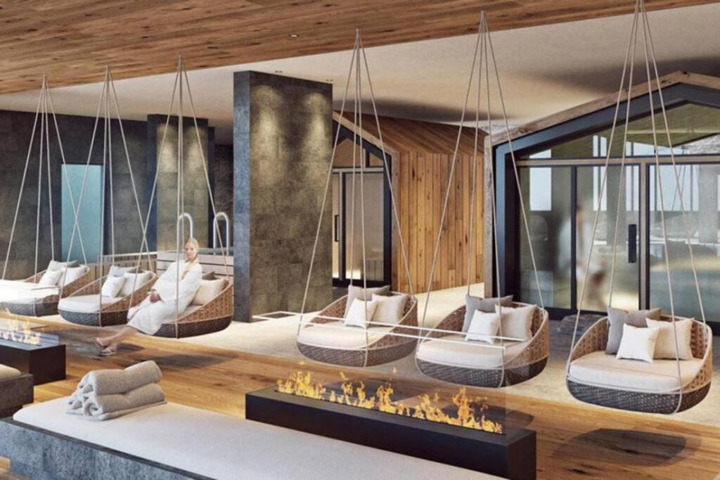 Charmant Studio Renove Situe Dans Les Bains D'Ovronnaz, Immeuble Les Sources Exterior photo