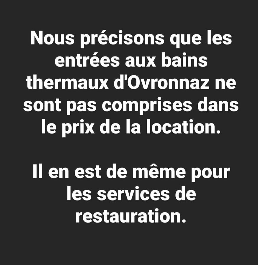Charmant Studio Renove Situe Dans Les Bains D'Ovronnaz, Immeuble Les Sources Exterior photo
