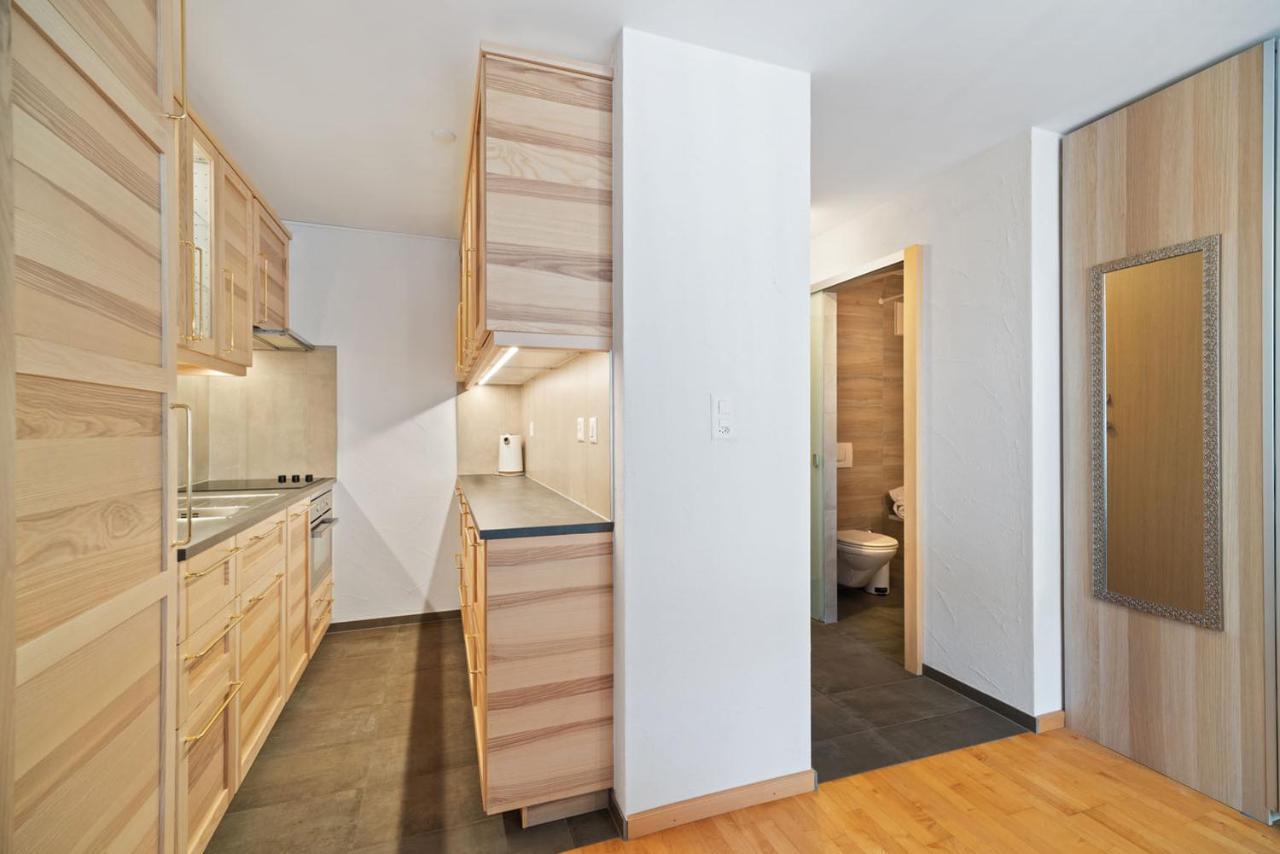 Charmant Studio Renove Situe Dans Les Bains D'Ovronnaz, Immeuble Les Sources Exterior photo