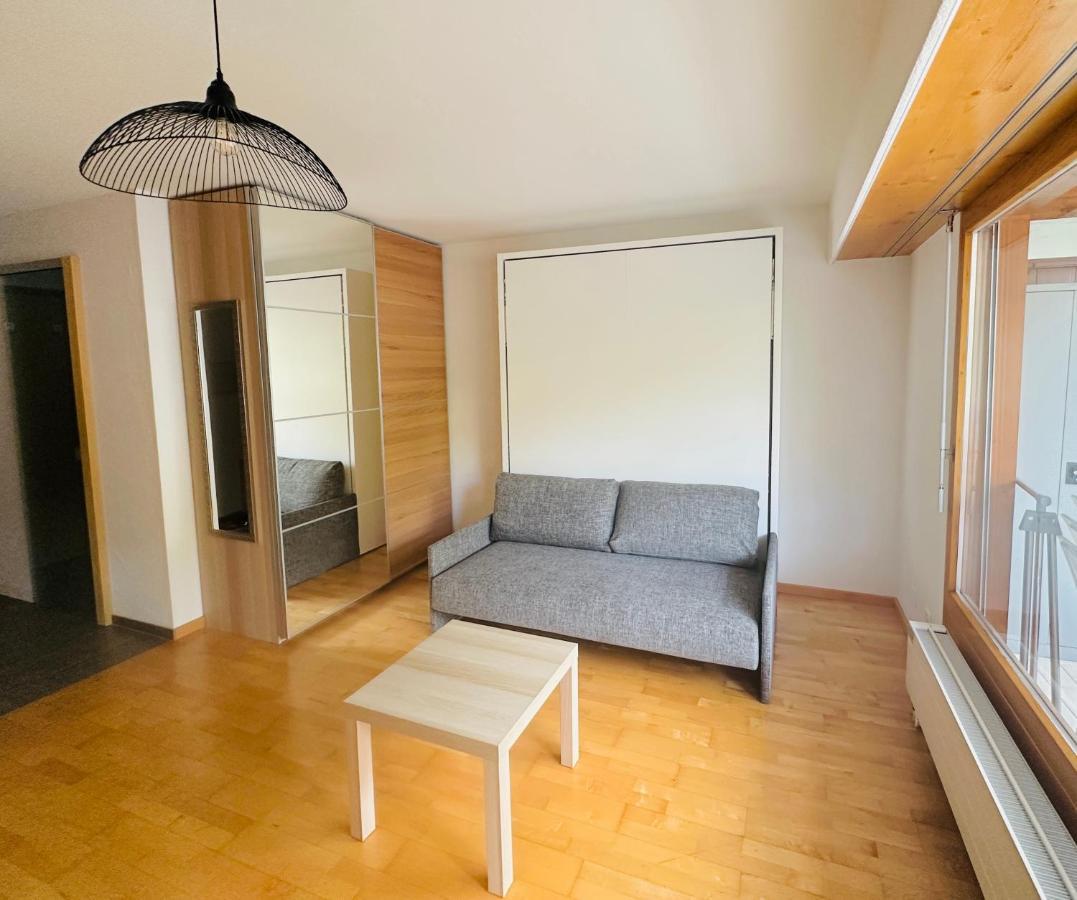 Charmant Studio Renove Situe Dans Les Bains D'Ovronnaz, Immeuble Les Sources Exterior photo